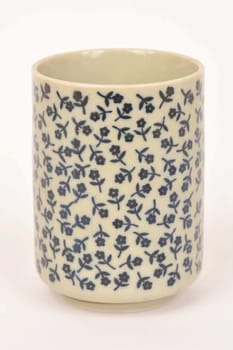 japanese tea cup  in white background