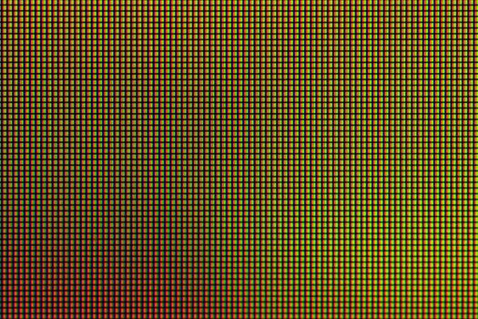 Closeup LED diode from LED TV or LED monitor computer screen display panel.
