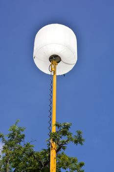 Balloon lights (also called lighting balloons) are a specialized type of luminaire used primarily for lighting in the motion picture industry, night highway construction, incident management