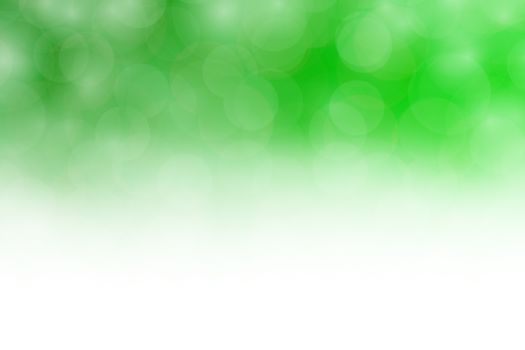 blurred bokeh soft green gradient white for background and copy space, bokeh colorful light green soft shade, bokeh lights gradient blurred soft green and white