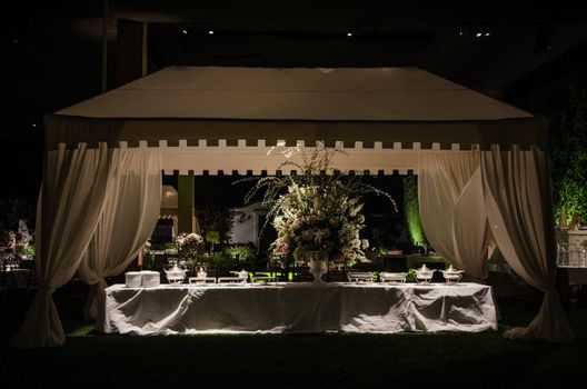 Decoration for weddings, banquet