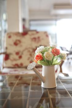 flower in jar