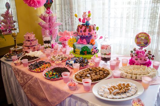 Children's Party Decoration, cakes and sweets