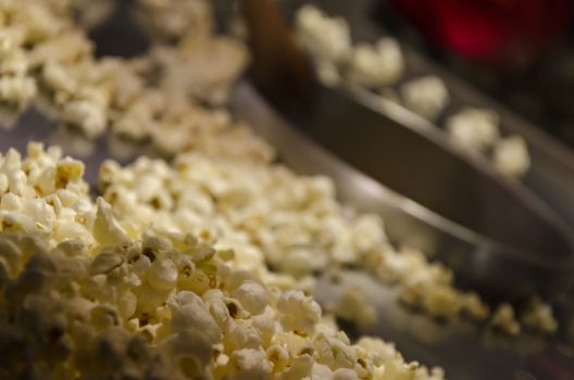 Popcorn in a pot