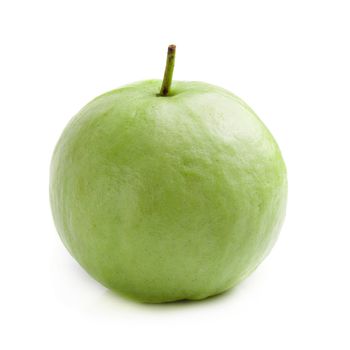 Guava fruit isolated on a white background.