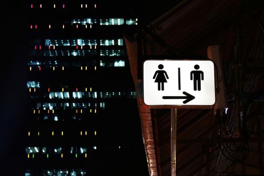 signs night bathroom, toilet sign male female, signs, toilets signs in pubs public, night parties and multicolored lights