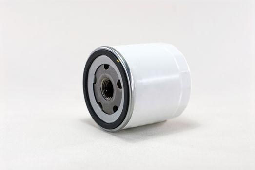 Oil filter enclosed in a metal housing