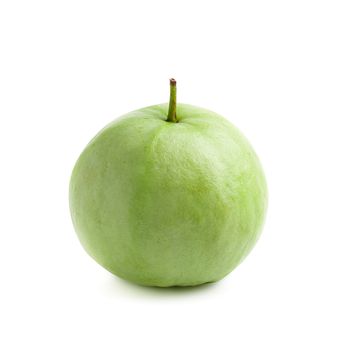 Guava fruit isolated on a white background.