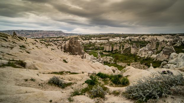 cappadocia goreme landscape Goreme, Cappadocia, Turkey.