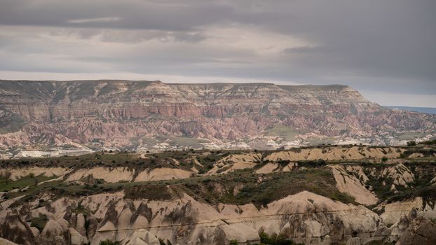 Landscape in Goreme, Cappadocia, Turkey.