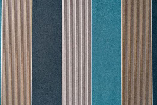 Multi colored Striped Fabric Texture.