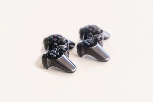Game Joystick isolated on a white background with clipping path