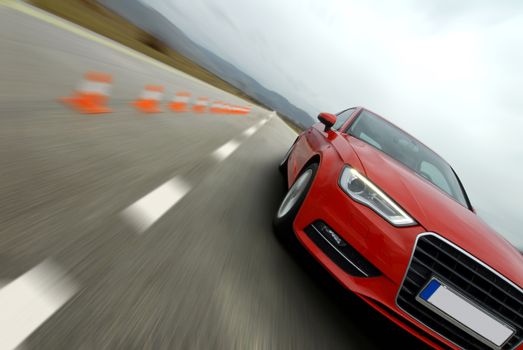 driving too fast, braking distance, stopping