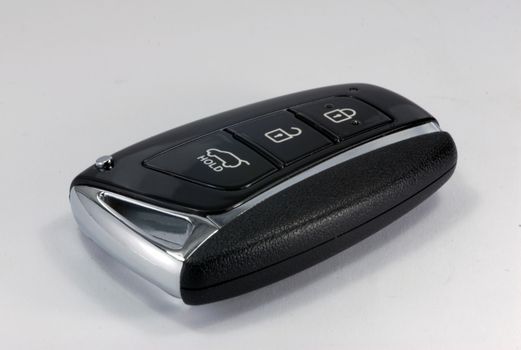 Car key isolated on white background