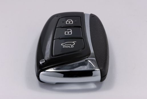 Car key isolated on white background
