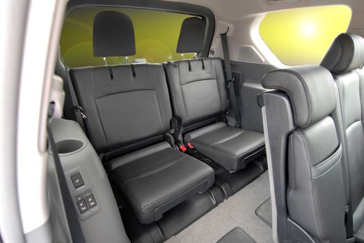 leather rear car seats