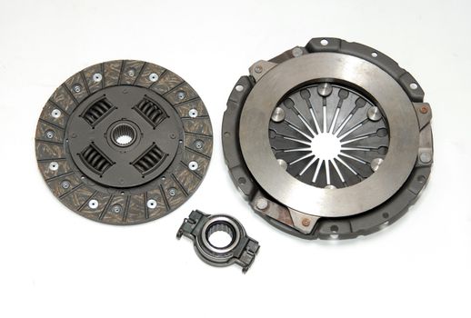 Clutch kit isolated on a white background