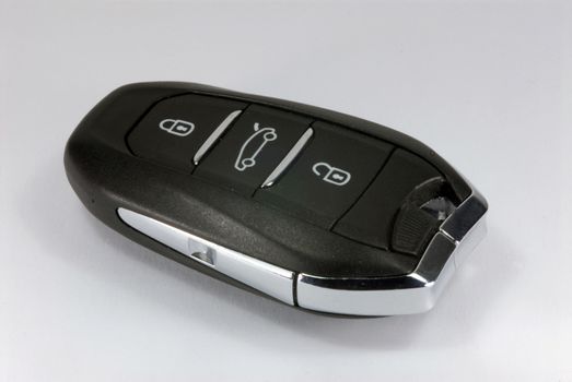 Car key isolated on white background
