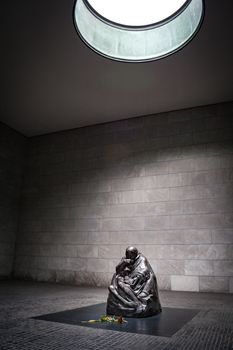 Mother and her dead son monument in Neue Wache Berlin