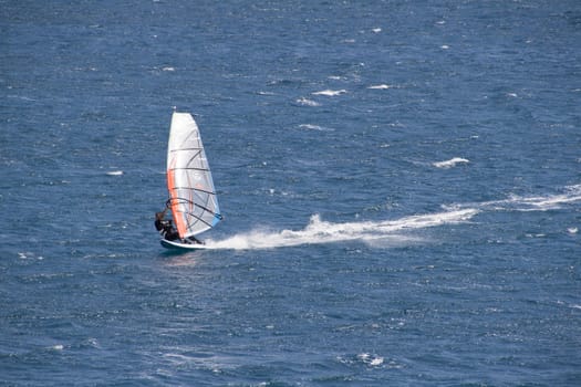 windsurfing