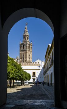 La Giralda Bell Tower of Seville.