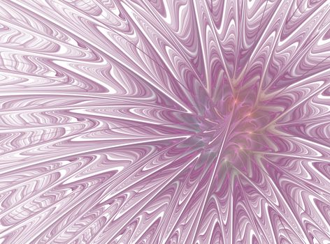Beautiful fractal floral art. Computer generated graphics. Abstract floral fractal background for art projects