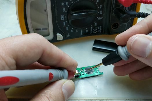 Repair of electronics and computer equipment. Multimeter