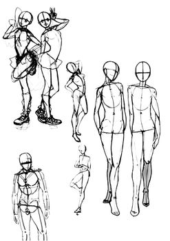 Tutorial of drawing a female body. Drawing the human body, step by step lessons.