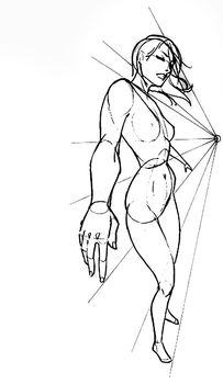 Tutorial of drawing a female body. Drawing the human body, step by step lessons.