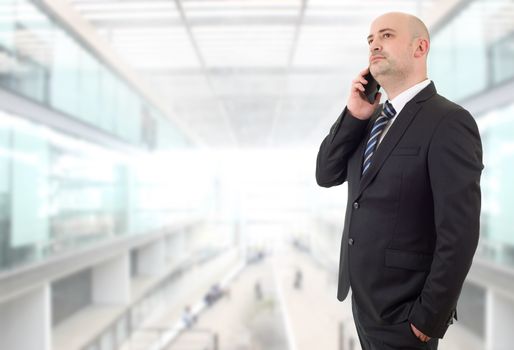 business man on the phone, at the office