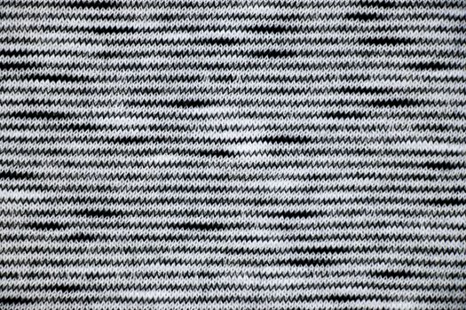 Closed up of black and white clothes texture background