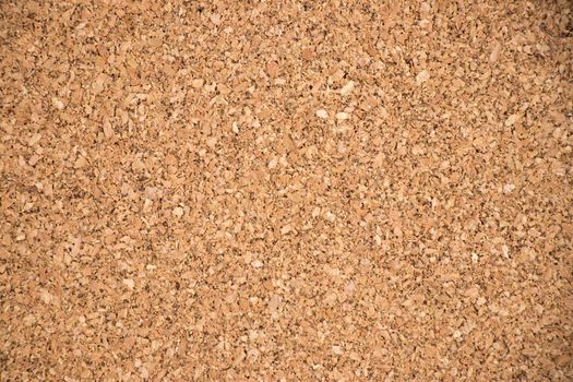 Closed up of brown cork board texture background