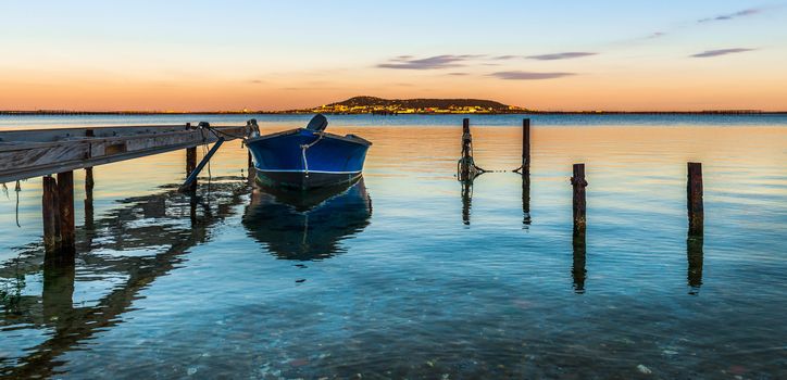 The Etang de Thau is the largest body of water in the Occitanie region. Shellfish farming is practiced there. Sète straddles the pond and the Mediterranean Sea is the main town.