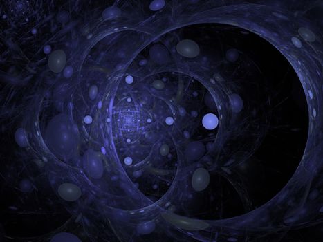 Fractal artwork, abstraction for cover design, template layout for corporate business card, booklet, brochure, flyer, poster, banner. Artwork for creative design.