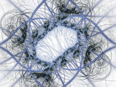 Rendering viruses in infected organism, viral disease epidemic, virus abstract background. Hepatitis, H1N1, HIV. FLU. AIDS