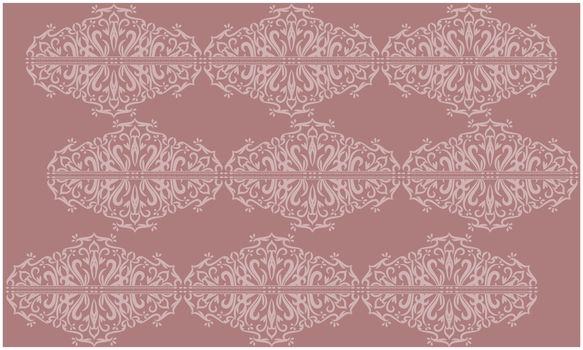 digital textile design of ornament art