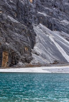 Milk lake at Doacheng Yading National park, Sichuan, China. Last Shangri-la