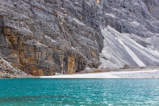 Milk lake at Doacheng Yading National park, Sichuan, China. Last Shangri-la