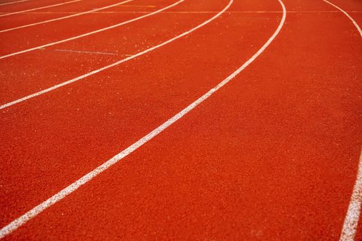 Running court for people exercise and jogging public outdoor park.