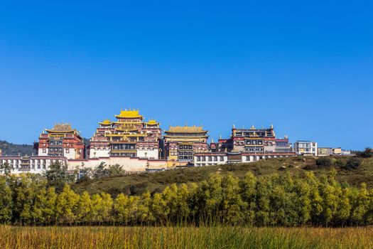 Songzanlin Temple also known as the Ganden ( Shangri-La), Yunnan)