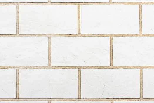 Background from a white brick wall