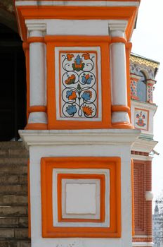 A detail the Saint Basil's Cathedral in Moscow