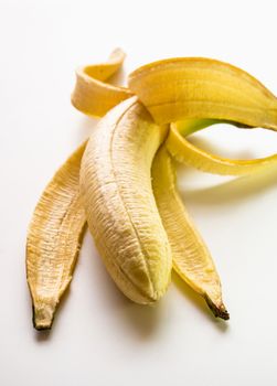 Cavendish banana Isolated on white background