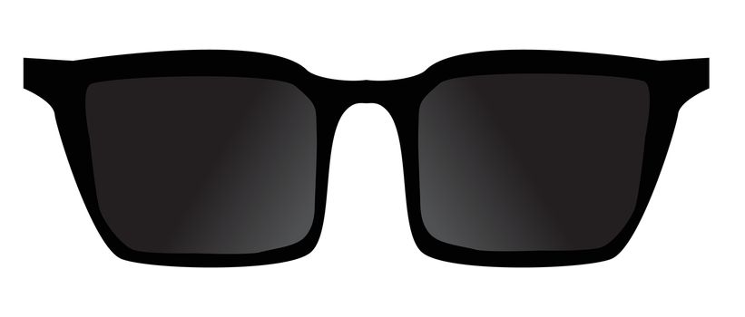 black sunglasses accessorie travel. black sunglasses sign. flat style. sunglasses icon for your web site design, logo, app, UI.