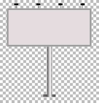 Blank big billboard, Blank Outdoor Billboard with Place for Message. mockup for your advertisement and design.