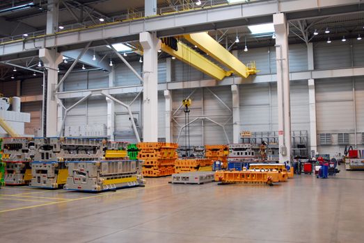 interior manufacturing facilities in the factory metal industry