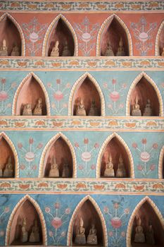 the wat Sisaket in the city of vientiane in Laos in the southeastasia.