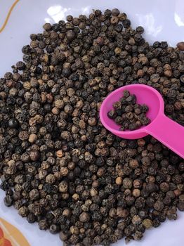 Black pepper is a dry fruit cultivated and used as a spice