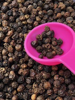 Black pepper is a dry fruit cultivated and used as a spice