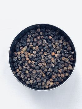 Black pepper is a dry fruit cultivated and used as a spice